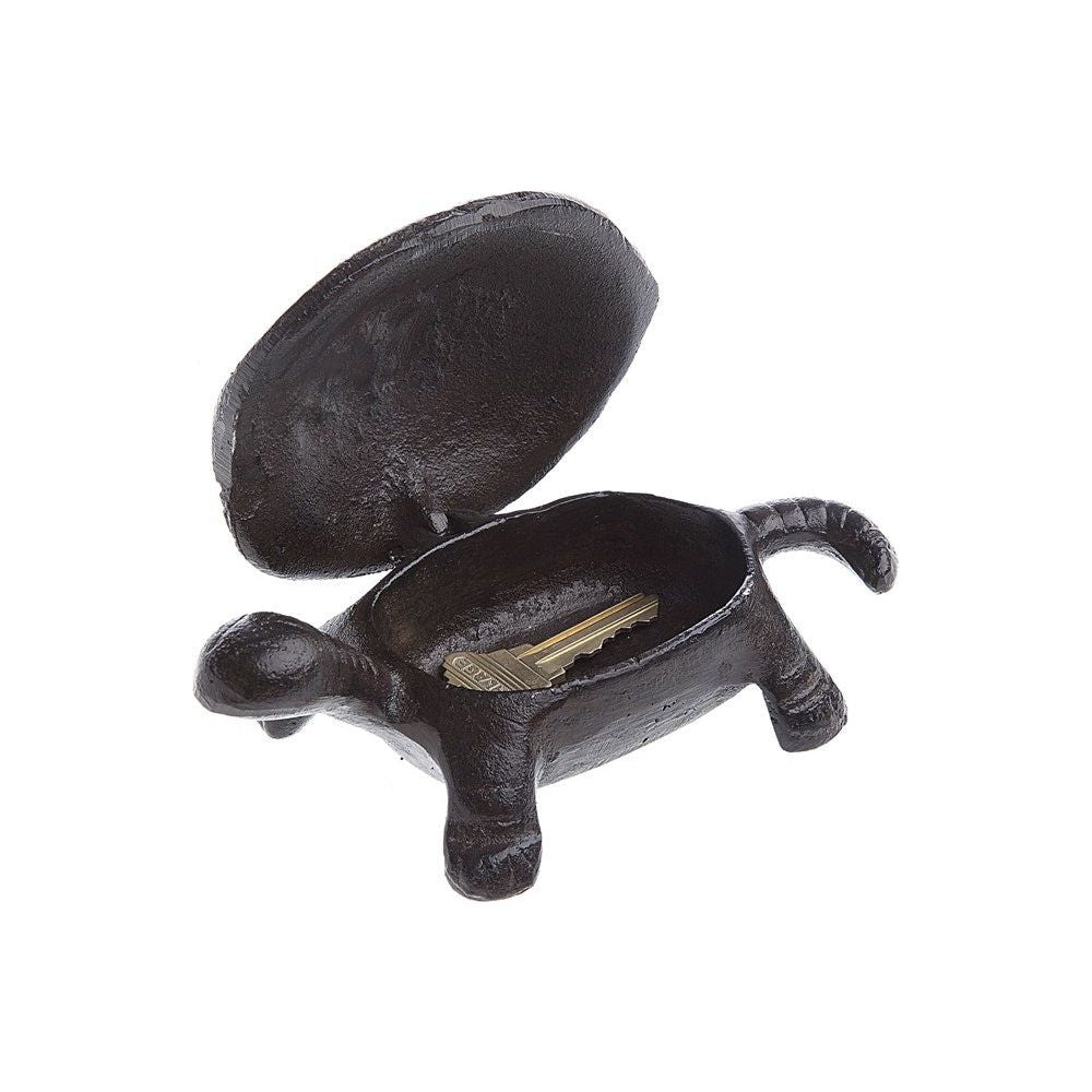 Cast Iron Turtle Hide-A-Key