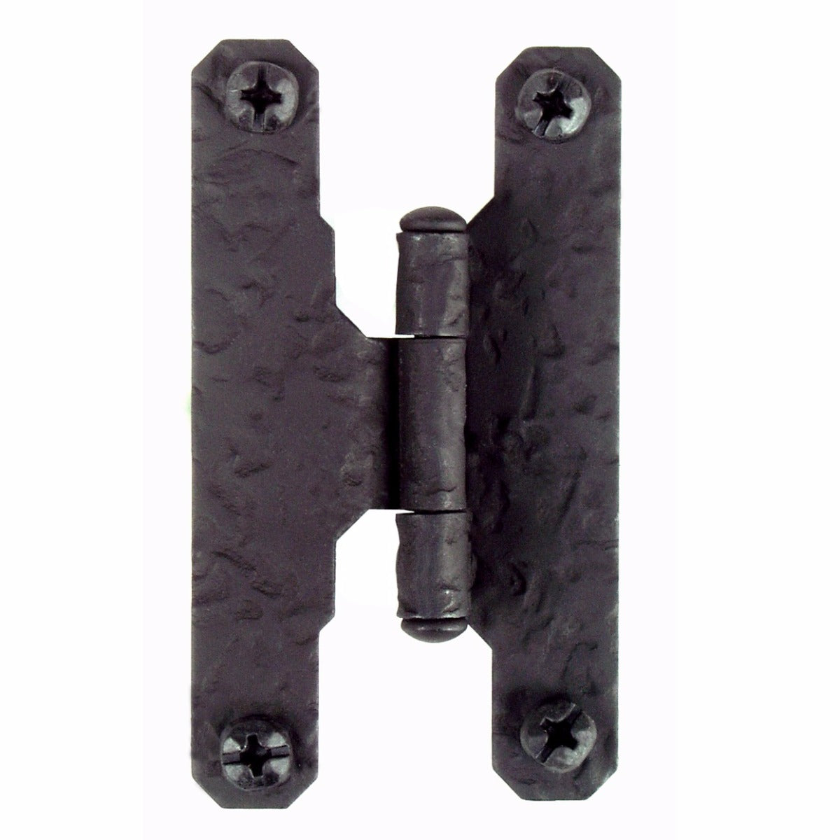 3/8" Offset "H" style Black Iron Hinge