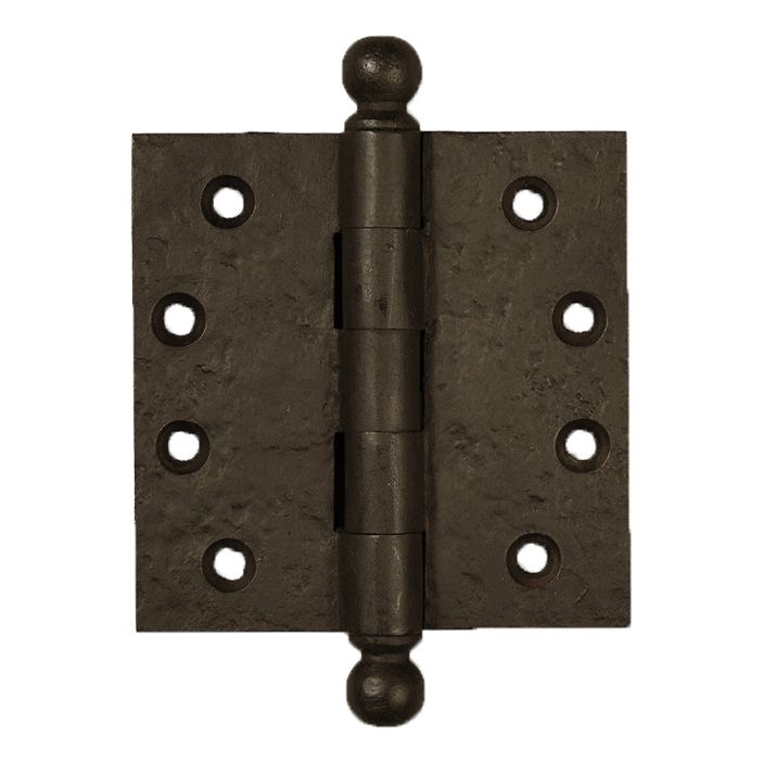 Solid Bronze Ball Tip Door Hinge, 4" x 4"