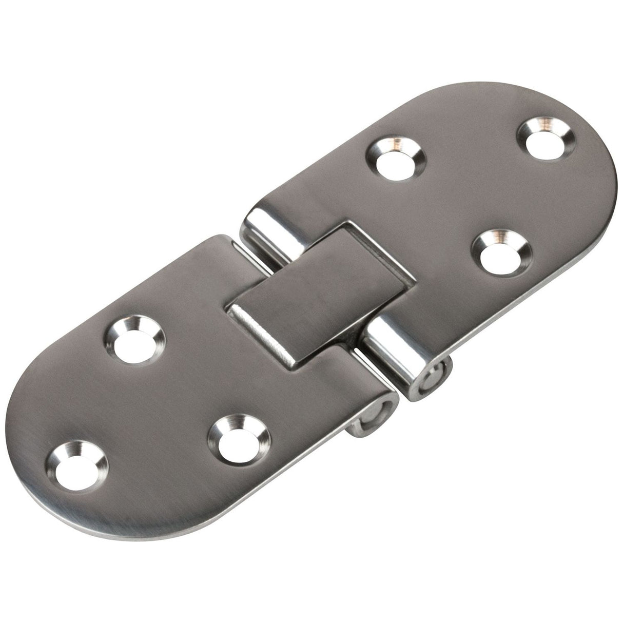 Butler Tray Table Hinge, 3-1/4", Polished Stainless