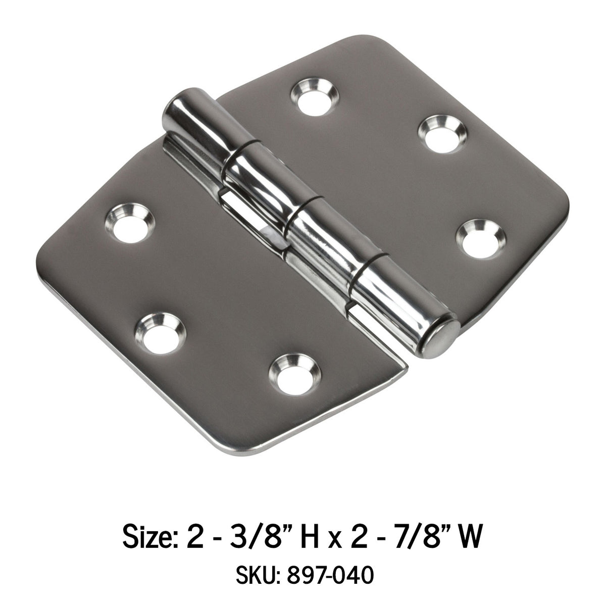Stainless Steel Locker Hinges | HardwareSource