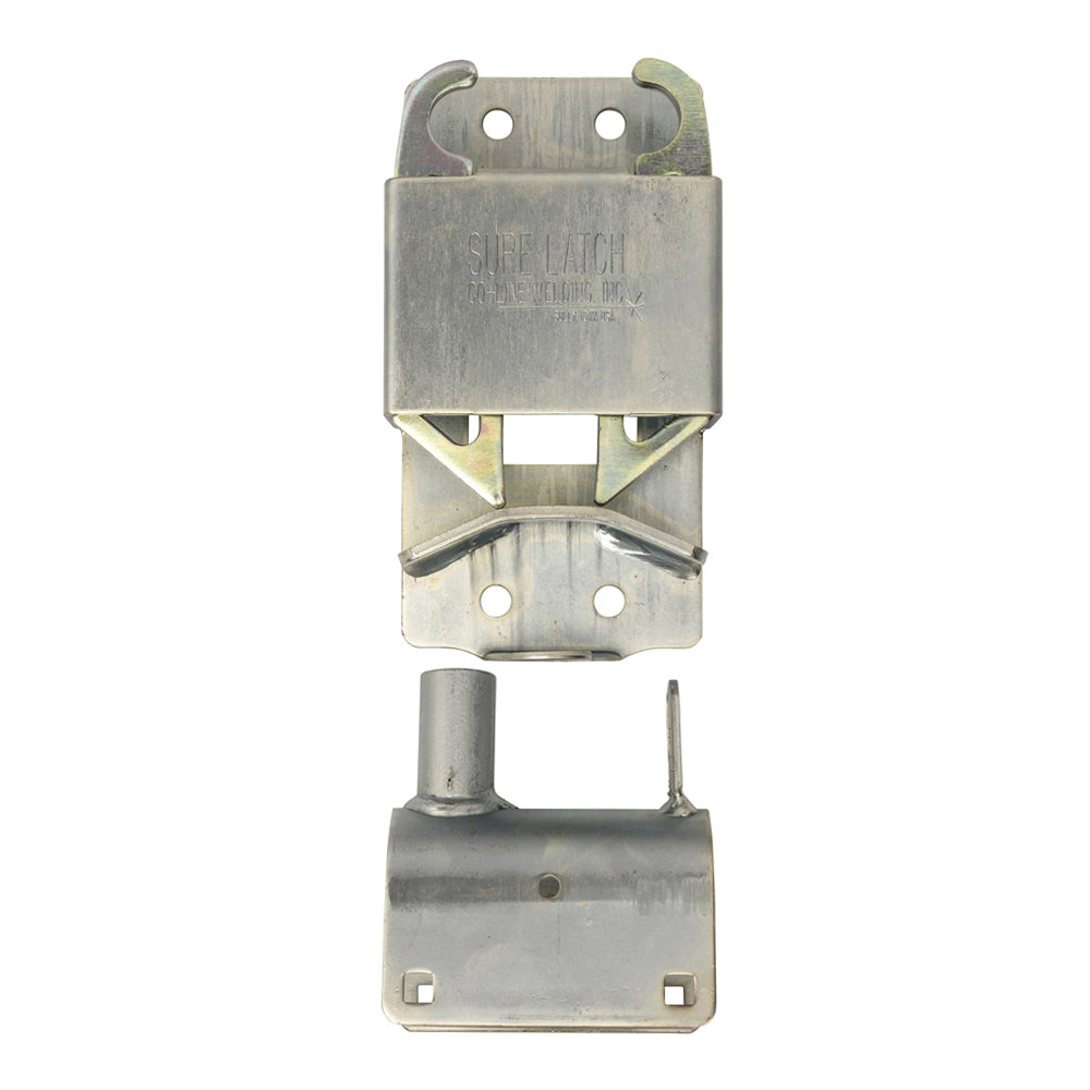 Two-Way Livestock Gate Latch for 1-5/8" or 2" Round Tube