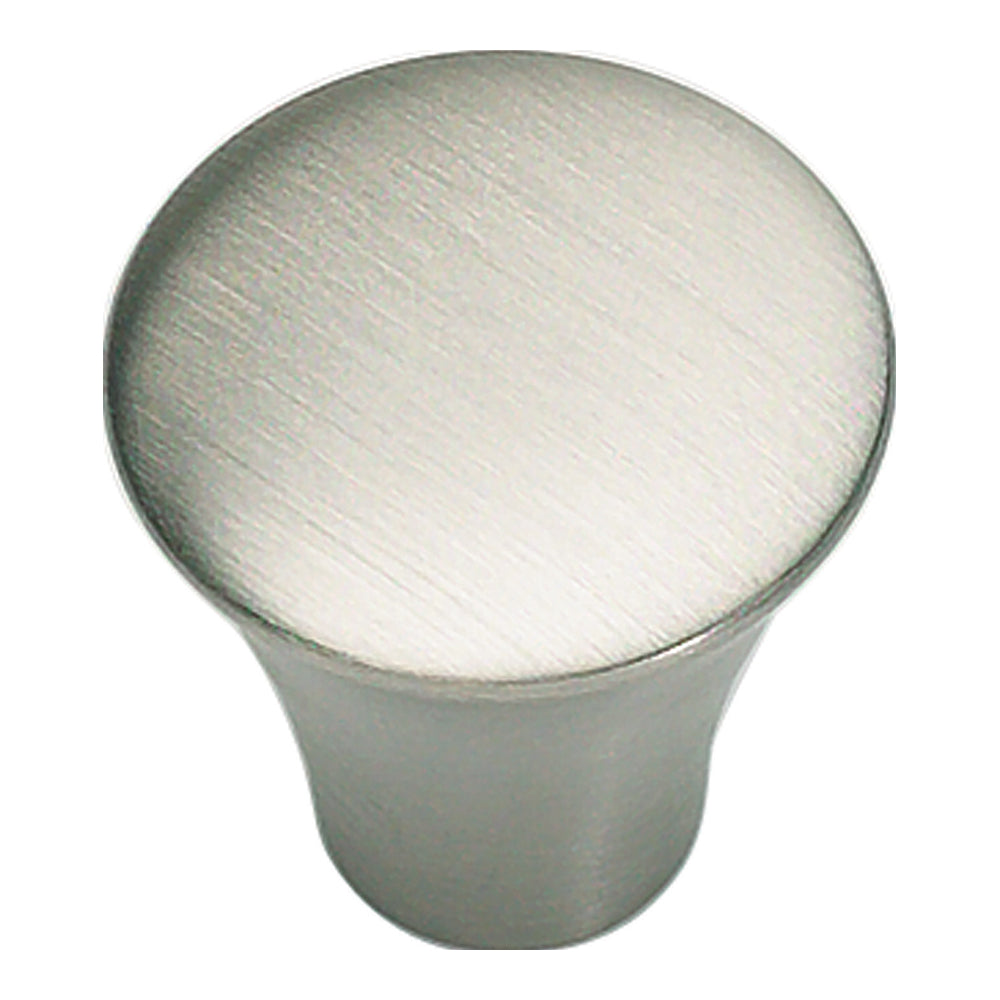 Fluted Knob, 7/8", Stainless Steel