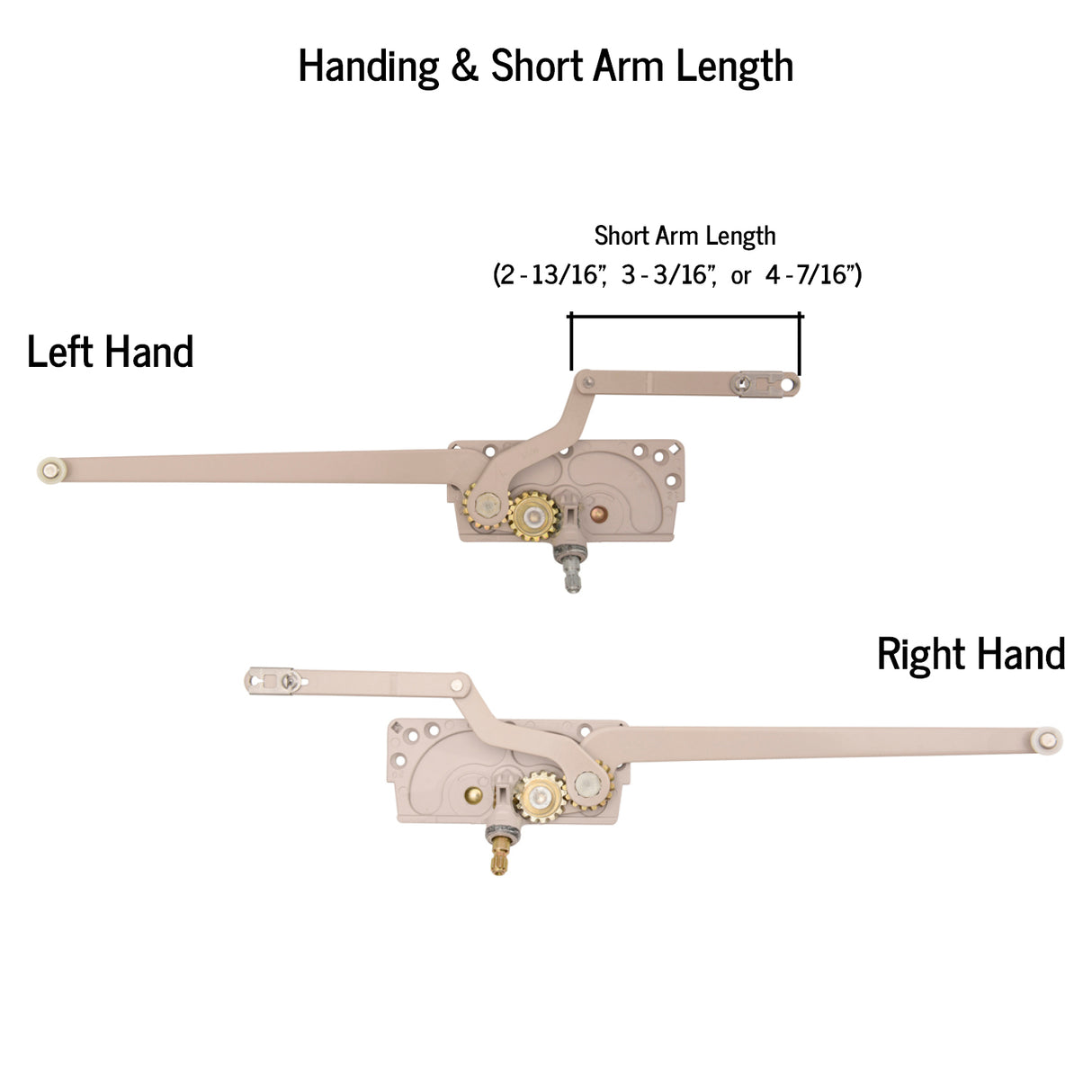 Truth Entrygard Dual Arm Casement Operator