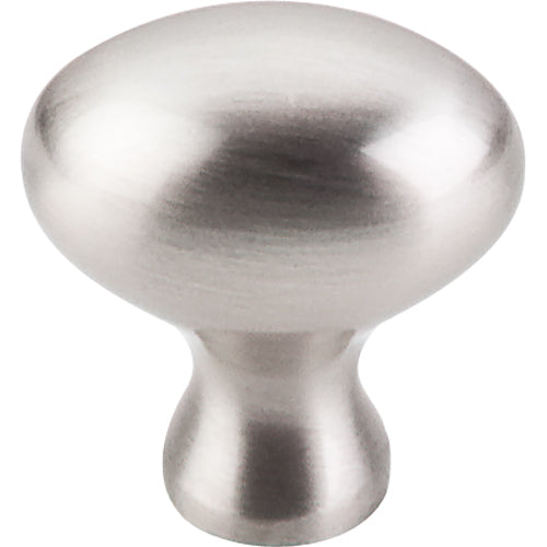 Egg Knob, 1-1/4", Brushed Satin Nickel